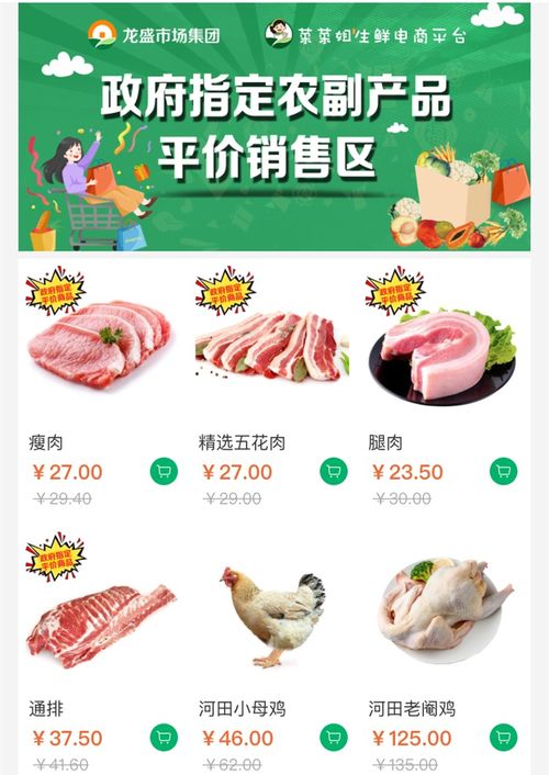 龍巖城區繼續執行政府差價補貼政策,市民買農副產品更實惠了