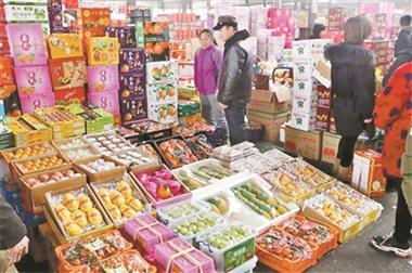 杭州勾莊農副產品市場過年“不打烊”