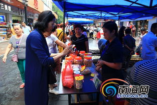 海口瓊山舉辦 扶貧日 消費扶貧大集市 特色農副產品銷售火爆