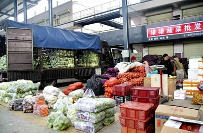 【運城市“菜籃子”工程】綠元農副產品批發市場 -綠元市場提升改造工程完成情況