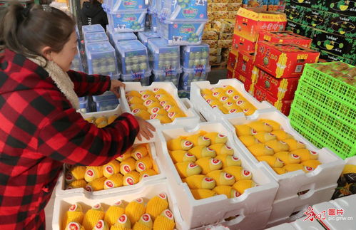江蘇南通 農副產品節前市場購銷兩旺